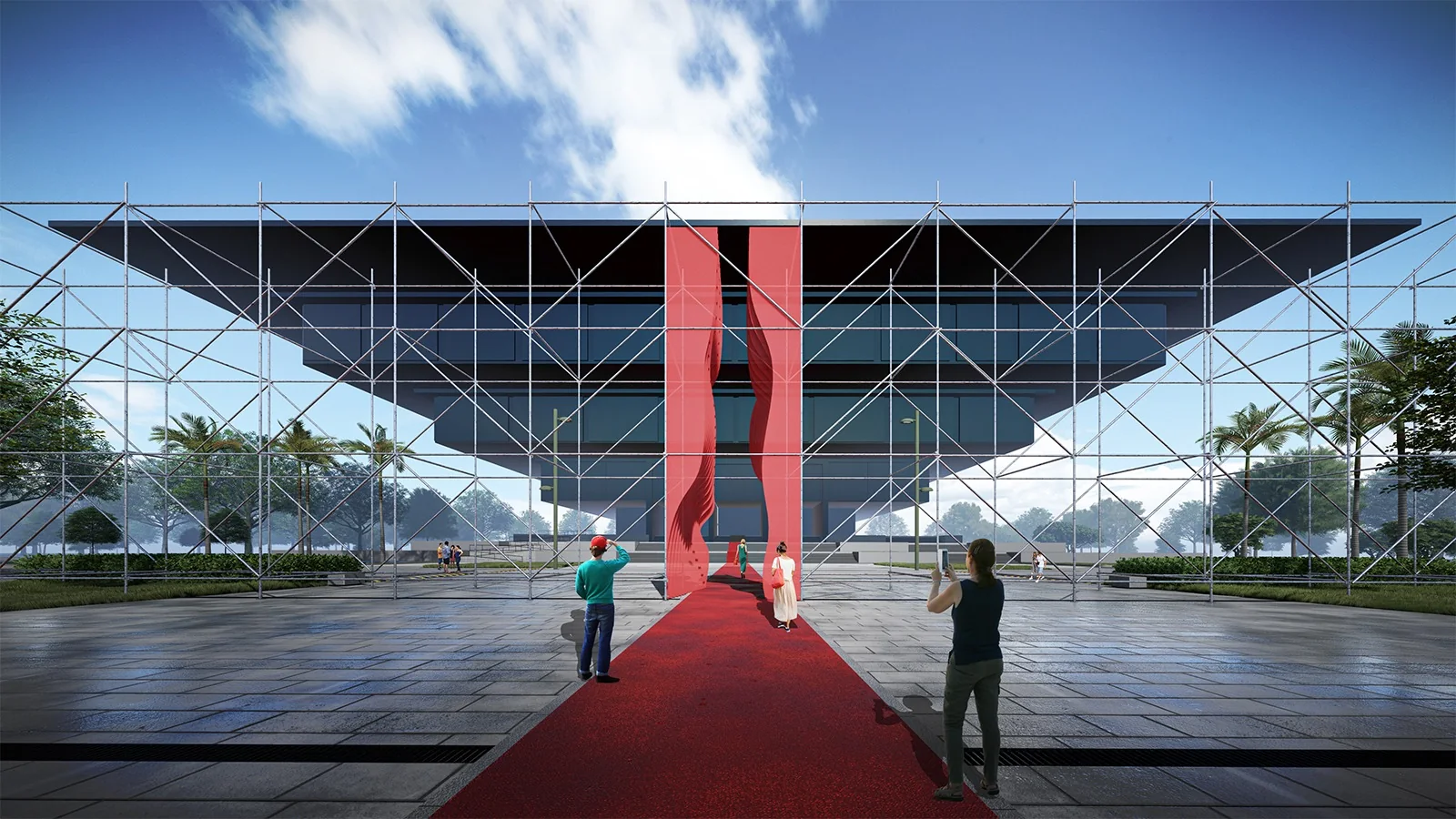 Hanoi Museum Exhibition — museum facade