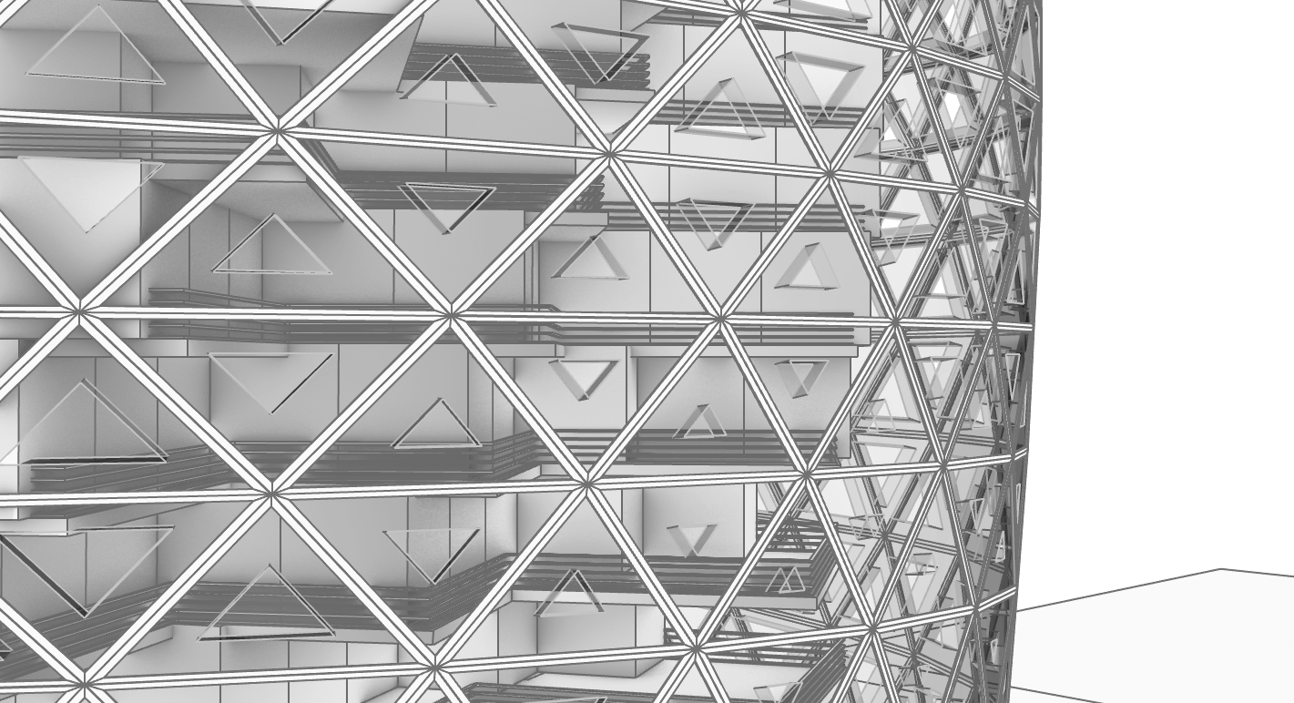 Project K5 Parametric Tower — generative architectural study